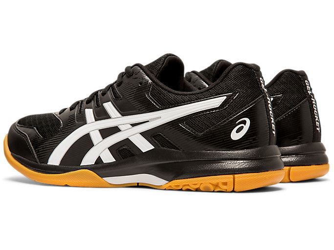 Asics GEL-ROCKET 9 Muške Tenisice Za Odbojku Crne Bijele | VNJN5862