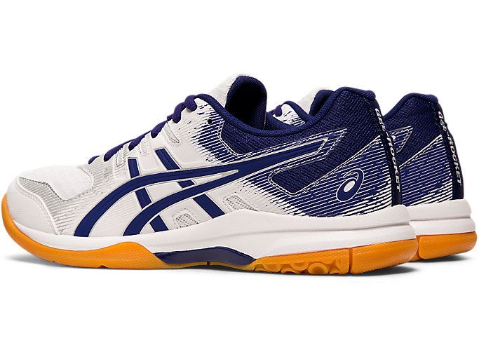 Asics GEL-ROCKET 9 Ženske Tenisice Za Odbojku Bijele Plave | RGBD3946