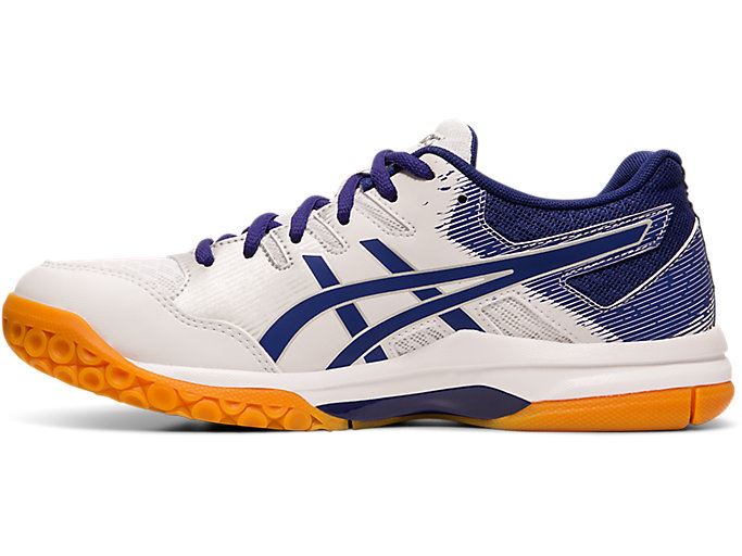 Asics GEL-ROCKET 9 Ženske Tenisice Za Odbojku Bijele Plave | RGBD3946