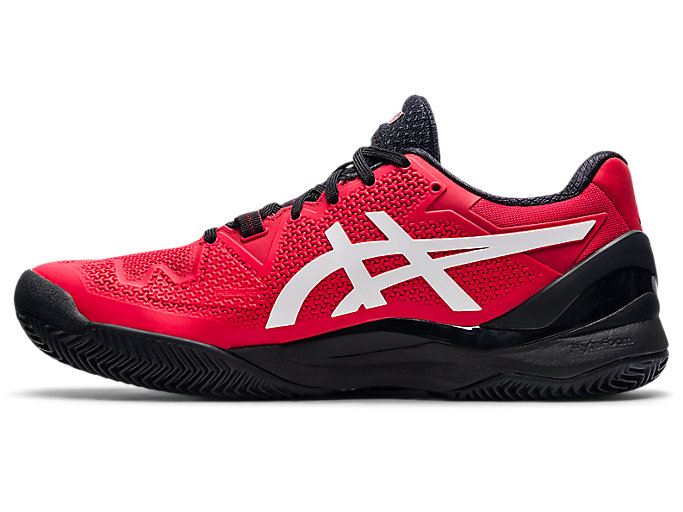 Asics GEL-Resolution 8 Clay Muške Tenisice Crvene Bijele | GEAU6103