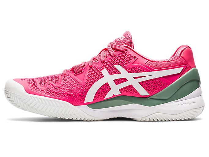 Asics GEL-Resolution 8 Clay Ženske Tenisice Roze Bijele | GRKM4945