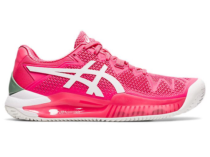 Asics GEL-Resolution 8 Clay Ženske Tenisice Roze Bijele | GRKM4945