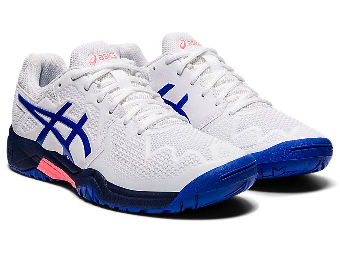 Asics GEL-Resolution 8 GS Dječje Tenisice Bijele Plave | BXFO8000