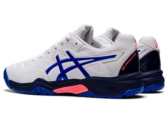 Asics GEL-Resolution 8 GS Dječje Tenisice Bijele Plave | BXFO8000