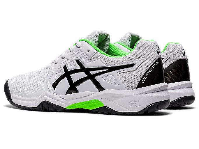 Asics GEL-Resolution 8 GS Dječje Tenisice Bijele Zelene | LWAT0569