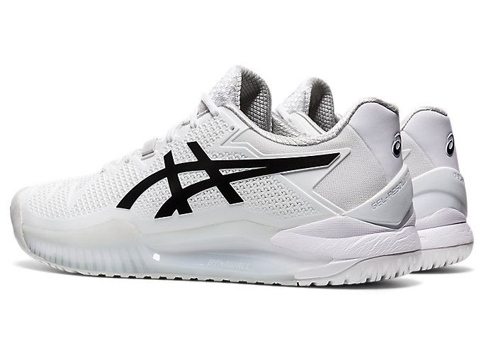 Asics GEL-Resolution 8 Muške Tenisice Bijele Crne | LCCI9106