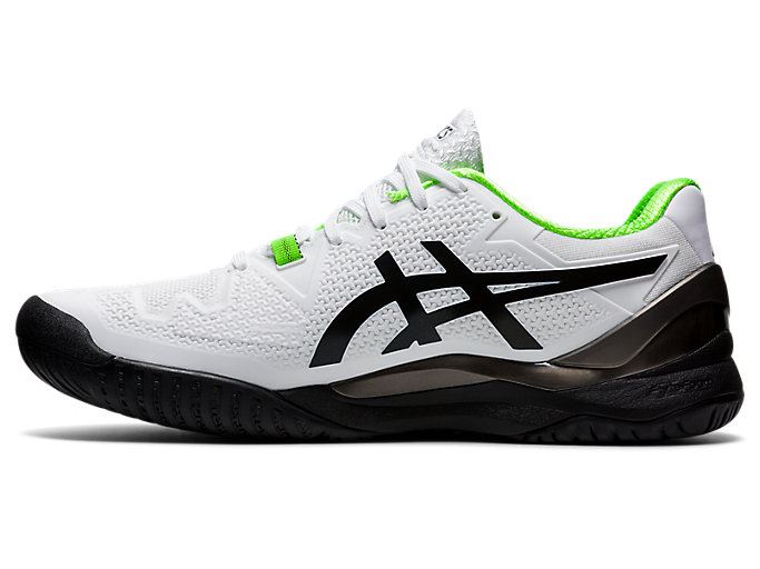 Asics GEL-Resolution 8 Muške Tenisice Bijele Zelene | ROSH9291