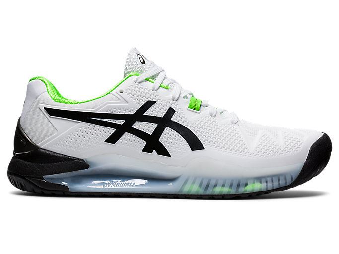 Asics GEL-Resolution 8 Muške Tenisice Bijele Zelene | ROSH9291