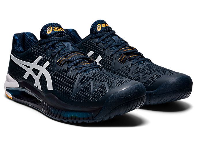 Asics GEL-Resolution 8 Muške Tenisice Plave Bijele | SIMA7600