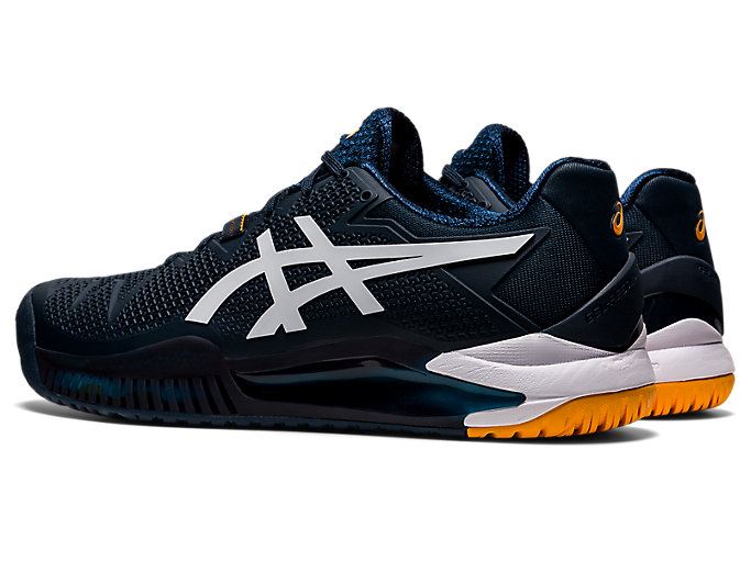 Asics GEL-Resolution 8 Muške Tenisice Plave Bijele | SIMA7600