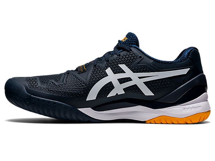 Asics GEL-Resolution 8 Muške Tenisice Plave Bijele | SIMA7600