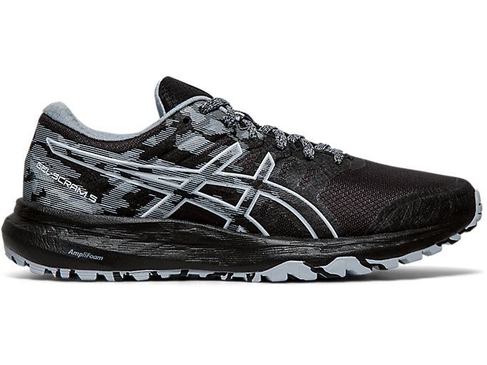 Asics GEL-SCRAM 5 Ženske Tenisice Za Trčanje Crne Bijele | BXWK9202