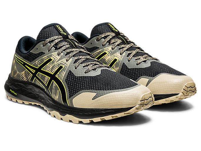 Asics GEL-SCRAM 6 Muške Tenisice Za Trčanje Crne Svijetlo Zelene | CBOH6366