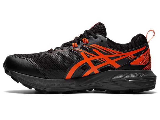 Asics GEL-SONOMA 6 G-TX Muške Tenisice Za Trčanje Crne Zlatne Narančaste | ZRIO3372