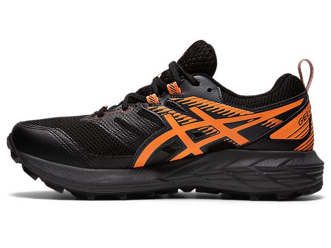 Asics GEL-SONOMA 6 G-TX Ženske Tenisice Za Trčanje Crne Narančaste | FFKN2078