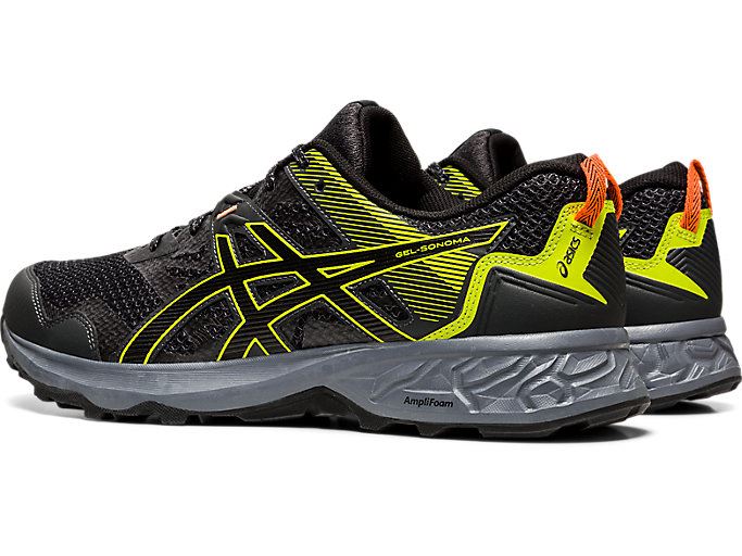 Asics GEL-Sonoma 5 Muške Tenisice Za Trčanje Tamno Sive Crne | NMQV7635