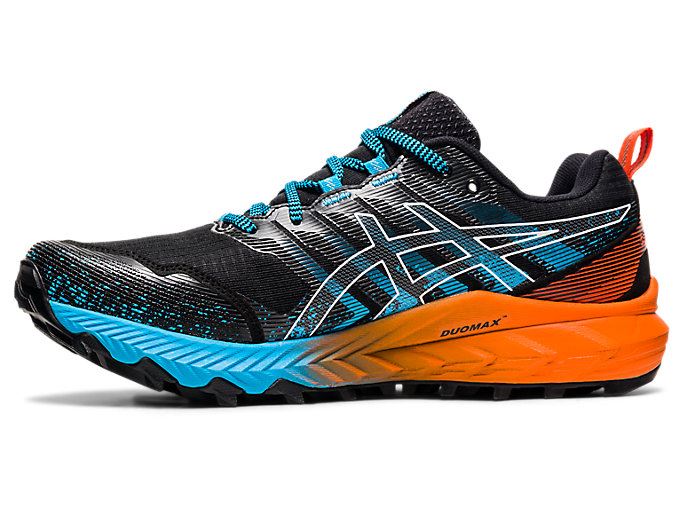 Asics GEL-TRABUCO 9 Muške Tenisice Za Trčanje Crne Bijele | WADG6586