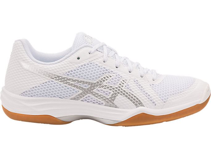 Asics GEL-Tactic 2 Ženske Tenisice Za Odbojku Bijele Srebrne | ESNF0112