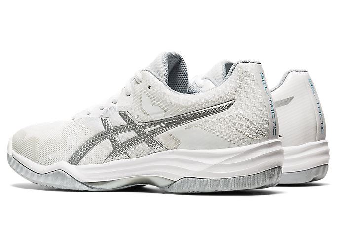 Asics GEL-Tactic 2 Ženske Tenisice Za Odbojku Bijele Svijetlo Tirkizne | UCTD9759