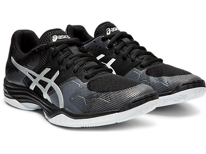 Asics GEL-Tactic 2 Ženske Tenisice Za Odbojku Crne Srebrne | YLVW2806