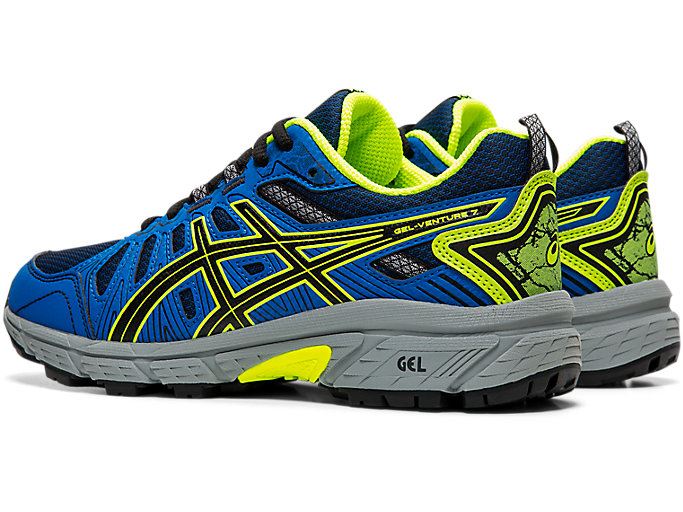 Asics GEL-VENTURE 7 GS Dječje Tenisice Crne Žute | BBHL9974