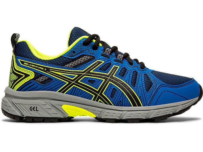 Asics GEL-VENTURE 7 GS Dječje Tenisice Crne Žute | BBHL9974