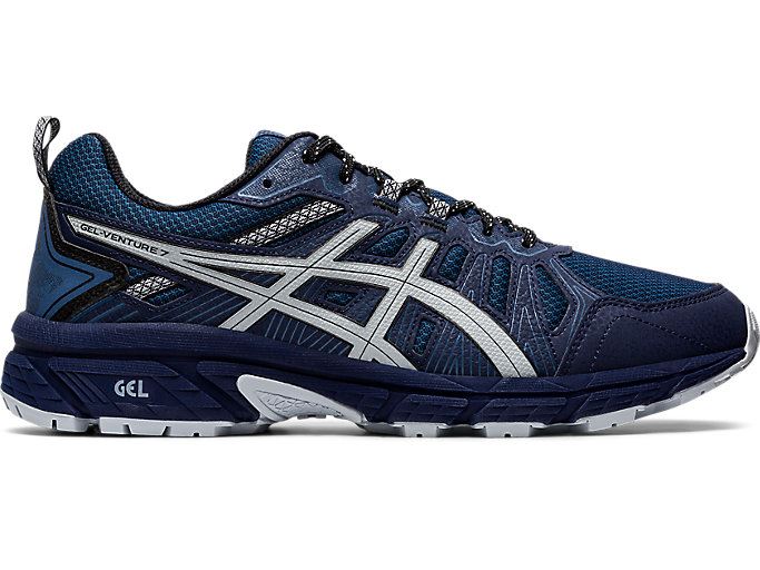 Asics GEL-VENTURE 7 Muške Tenisice Za Trčanje Tamnoplave Sive | HONO8237