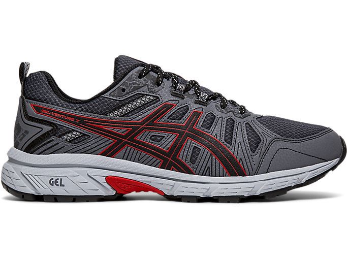 Asics GEL-VENTURE 7 Muške Tenisice Za Trčanje Crne Crvene | HVQQ9384