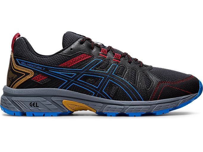 Asics GEL-VENTURE 7 Muške Tenisice Za Trčanje Tamno Sive Plave | MTFC9007