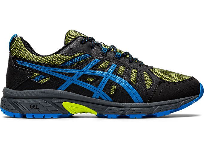 Asics GEL-VENTURE 7 Muške Tenisice Za Trčanje Svijetlo Zelene Plave | WDOU2501