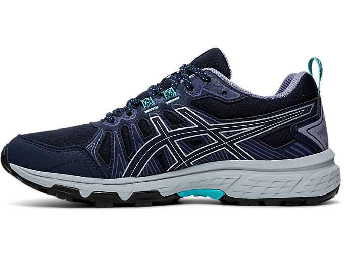 Asics GEL-VENTURE 7 Ženske Tenisice Crne Srebrne | TYWJ5067