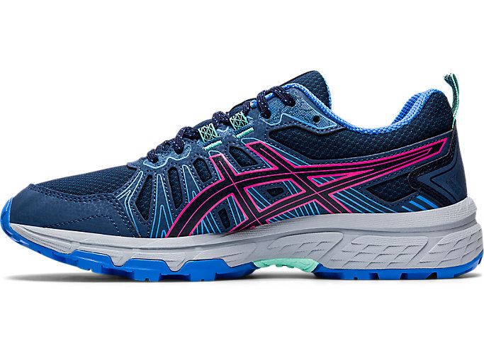 Asics GEL-VENTURE 7 Ženske Tenisice Tamnoplave Roze | JDWJ6220