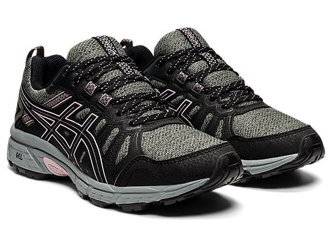 Asics GEL-VENTURE 7 Ženske Tenisice Za Trčanje Zelene Roze | MYWW5940