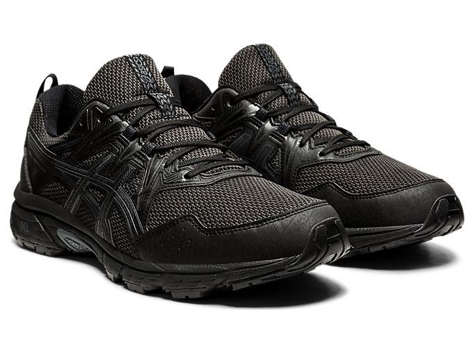 Asics GEL-VENTURE 8 (4E) Muške Tenisice Za Trčanje Crne Crne | WVFT9430