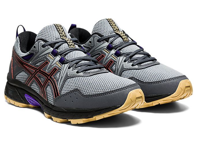 Asics GEL-VENTURE 8 Ženske Tenisice Za Trčanje Sive Crvene Tamno Crvene | SEWC0970