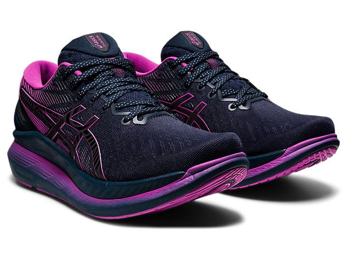 Asics GLIDERIDE 2 LITE-SHOW Ženske Tenisice Plave | HJOD8431