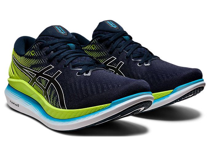 Asics GLIDERIDE 2 Muške Tenisice Plave Zelene | TITQ2620