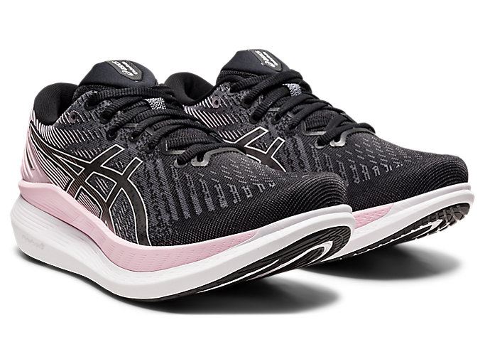 Asics GLIDERIDE 2 Ženske Tenisice Crne Roze | MFZX2672