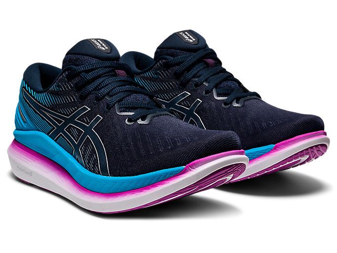 Asics GLIDERIDE 2 Ženske Tenisice Plave Svijetlo Tirkizne | QDII9974