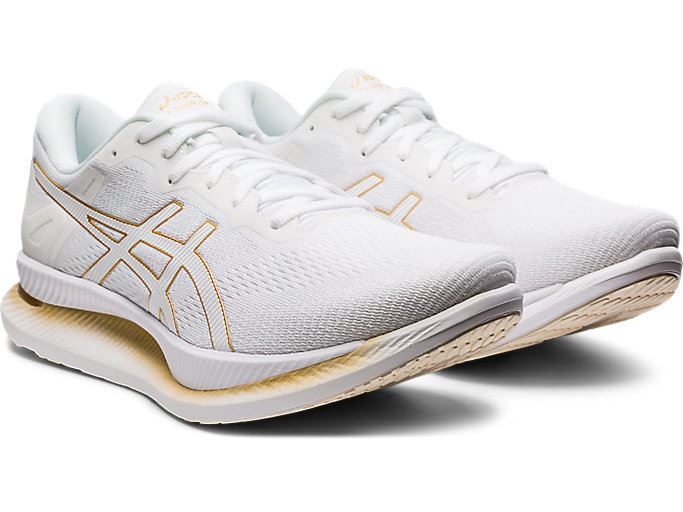 Asics GLIDERIDE Muške Tenisice Bijele Zlatne | IPHA0319