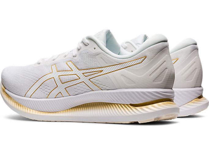 Asics GLIDERIDE Muške Tenisice Bijele Zlatne | IPHA0319