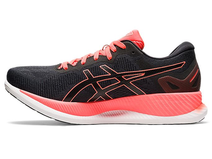 Asics GLIDERIDE Muške Tenisice Crne Narančaste Crvene | XQRH7797