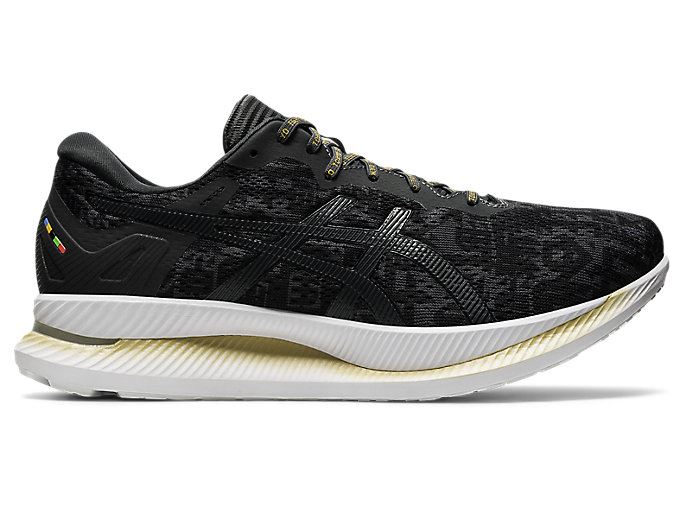 Asics GLIDERIDE Muške Tenisice Crne Tamno Sive | GGWW8868