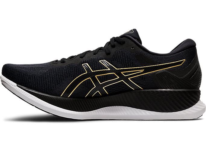 Asics GLIDERIDE Muške Tenisice Crne Zlatne | JWDW8382