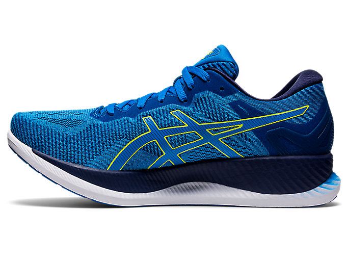 Asics GLIDERIDE Muške Tenisice Plave Svijetlo Zelene | FWFX2296