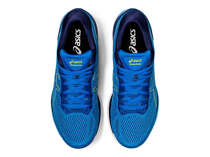 Asics GLIDERIDE Muške Tenisice Plave Svijetlo Zelene | FWFX2296