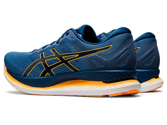 Asics GLIDERIDE Muške Tenisice Sive Plave | GAHU8029