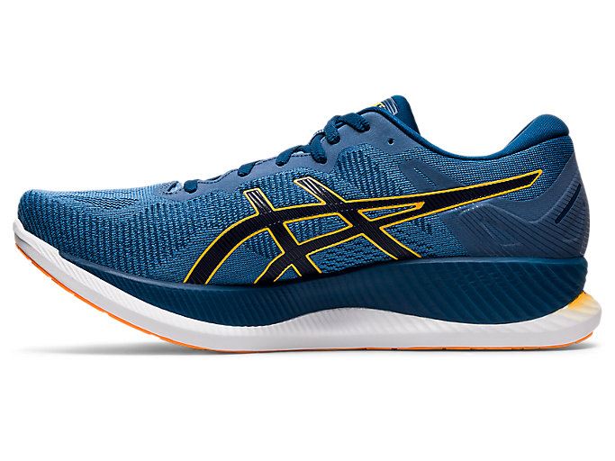 Asics GLIDERIDE Muške Tenisice Sive Plave | GAHU8029