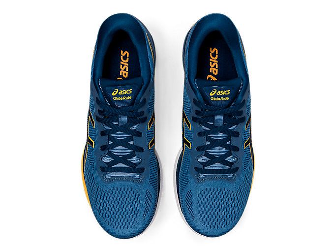 Asics GLIDERIDE Muške Tenisice Sive Plave | GAHU8029