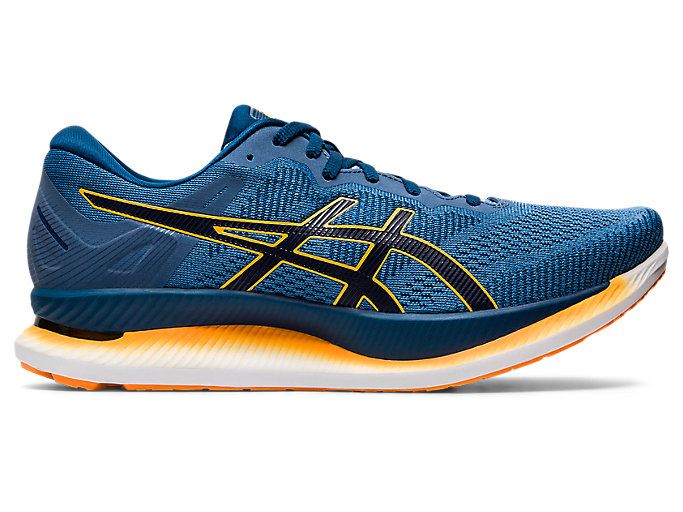 Asics GLIDERIDE Muške Tenisice Sive Plave | GAHU8029